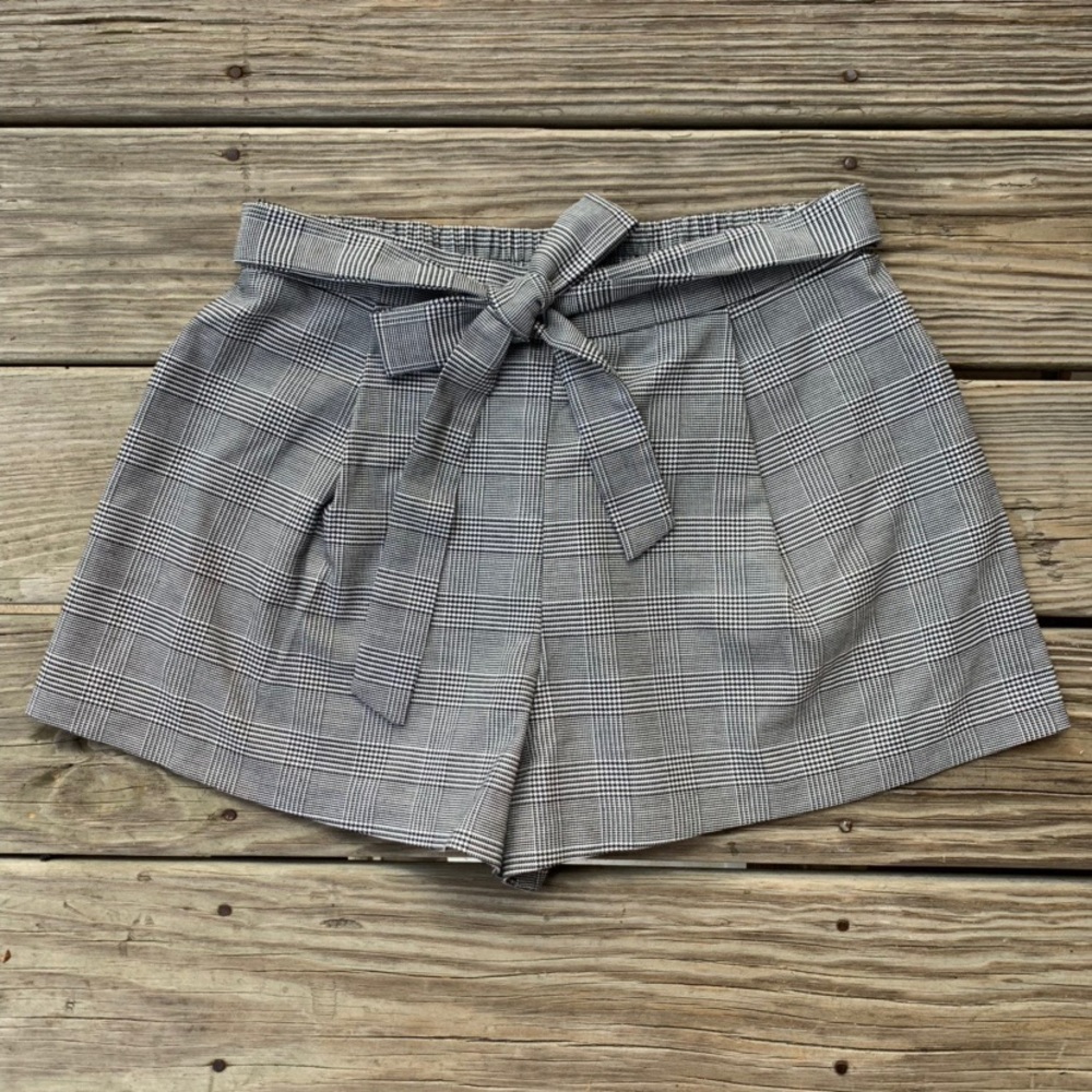Plaid shorts